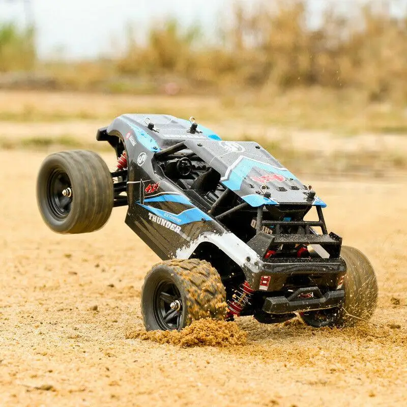 40+ MPH 1/12 Масштаб RC Автомобиль 2,4G 4WD высокоскоростной Быстрый пульт дистанционного управления Большой трек