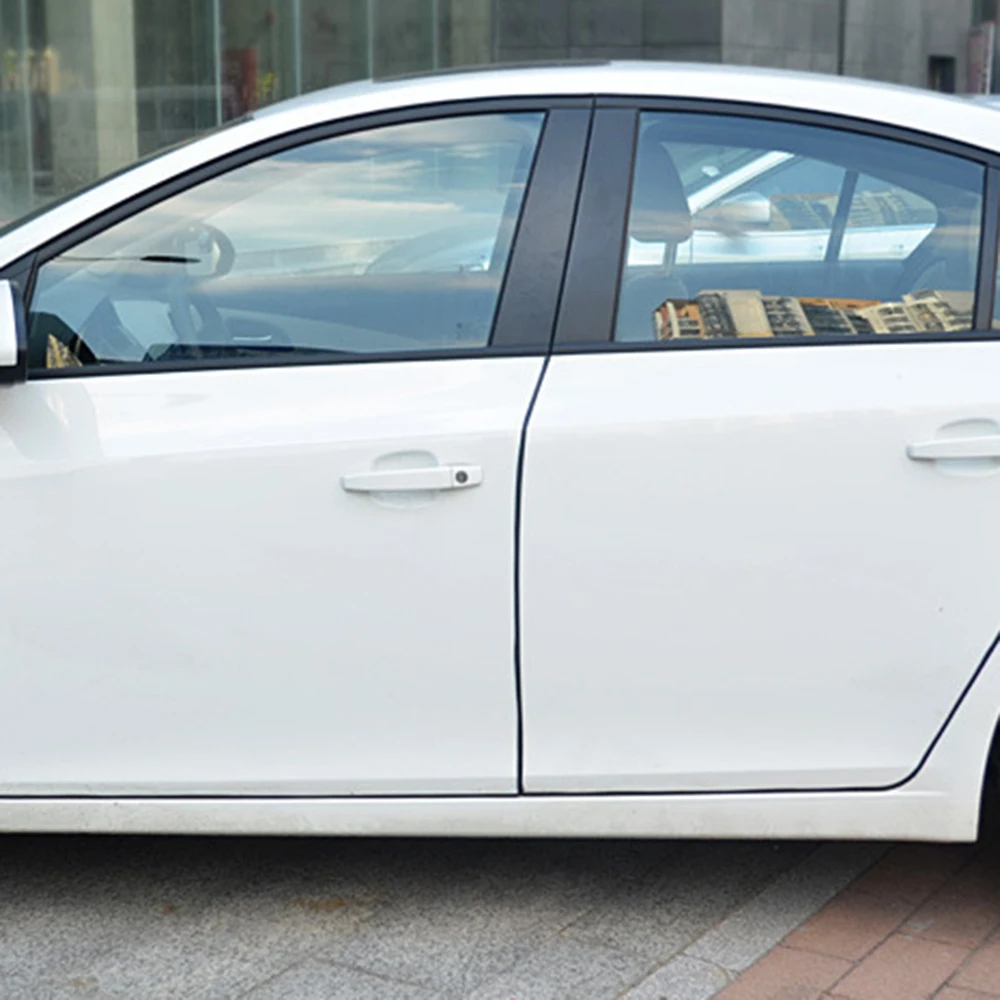 5 м резиновые универсальные защитные щитки для края автомобильной двери отделка молдинг защитная полоса Защита от царапин для Toyota Audi BMW Ford