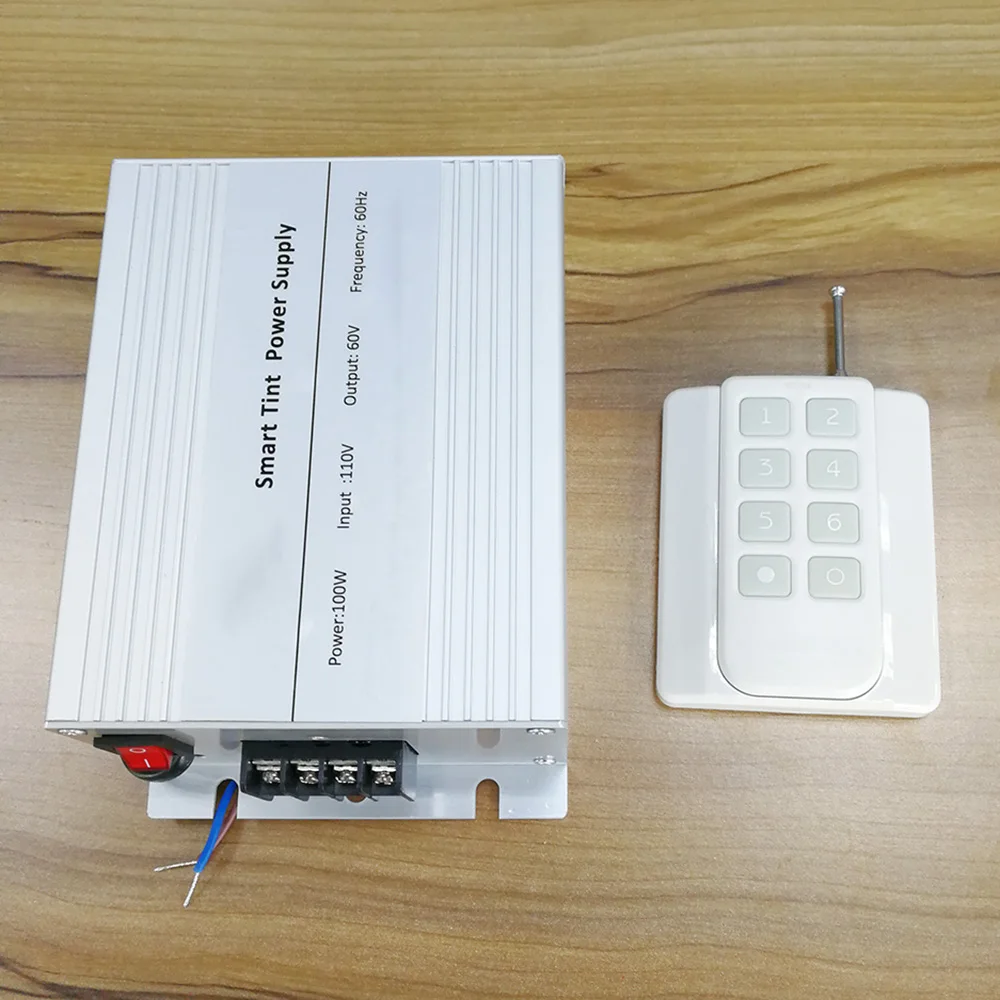 Блок питания для пленочной пленки Samrt PDLC + контроллер 220 В/110 В до 65 в 6 шагов |