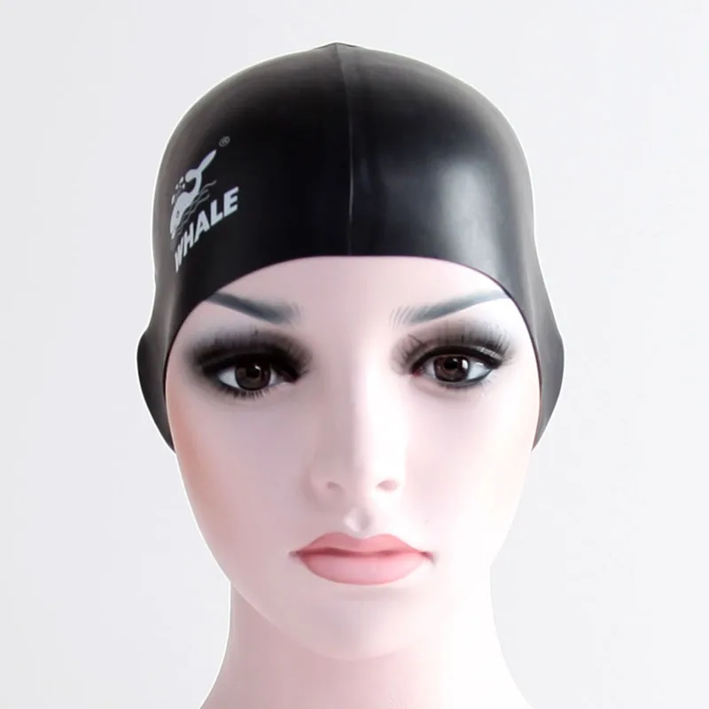 Top Quality Solid Swimming Cap 100 Silicone Swimming Hats Water proof