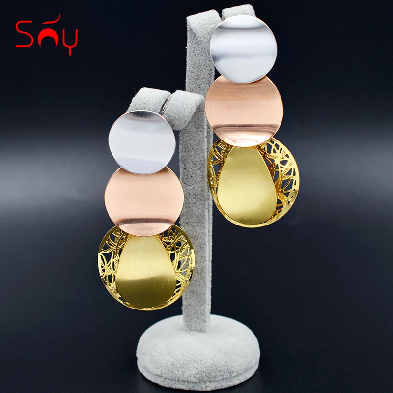 Sunny Jewelry модные ювелирные изделия 2020 длинные висячие серьги для женщин Высокое