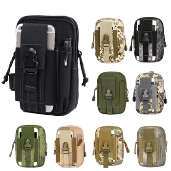 

Multifunction EDC Security Pack Carry Accessory Kit Blowout Pouch Belt Waist Bag Nylon Tactical Pack for Camping Hiking Travel