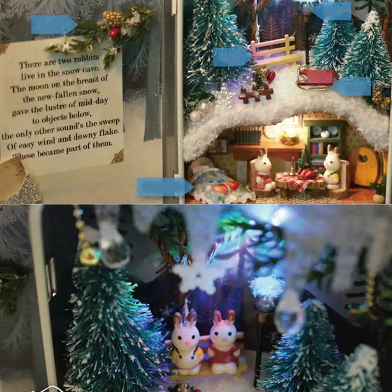 Box Theater Doll House DIY  (7)