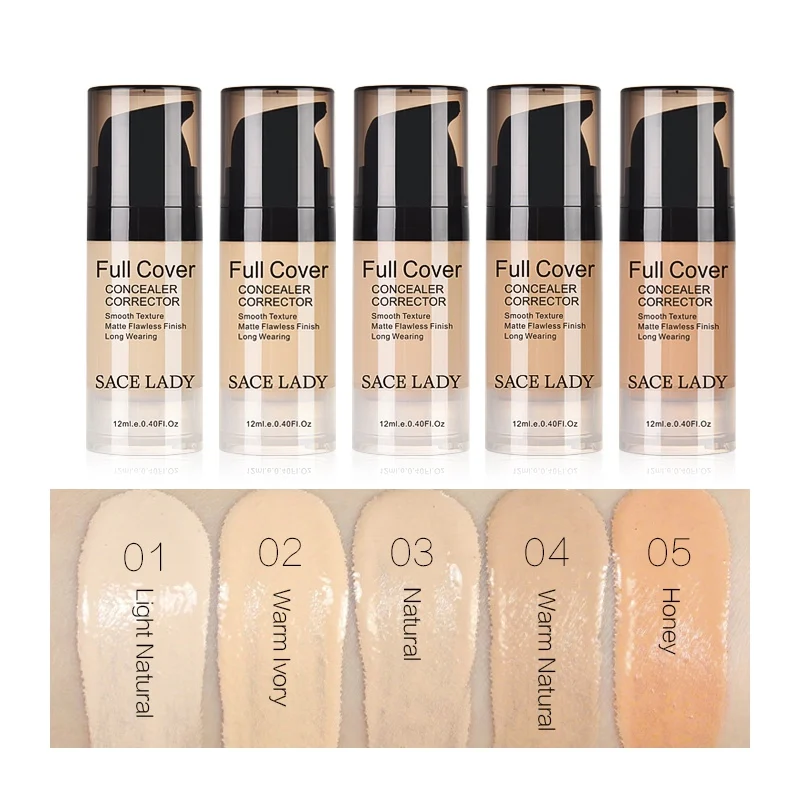 Косметический консилер для лица крем макияж maquillaje база полное покрытие водонепроницаемый сделать Жидкий корректор контурный для лица