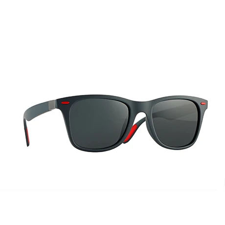 Фирменный дизайн, Классические поляризованные солнцезащитные очки для мужчин и женщин, для вождения, квадратная оправа, солнцезащитные очки, мужские очки, UV400, Gafas De Sol - Цвет линз: C05