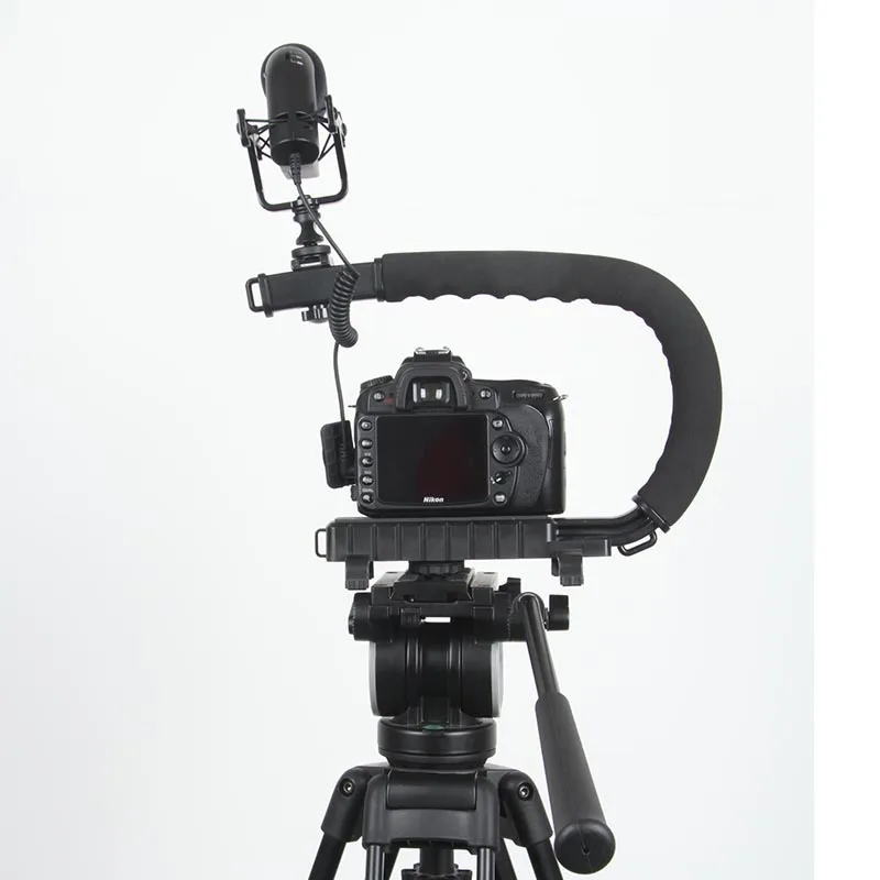 C-Shape Mount Holder Handle for DSLR//Camcorder DV Durable