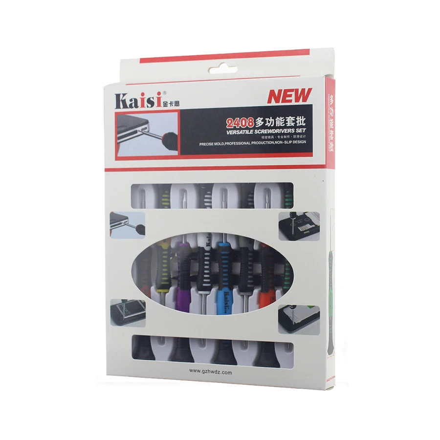 

Kaisi 16 in 1 Precision Screwdriver pentalobe Set Repair Tool Kit torx for apply iPad, iPhone, iPod, Samsung ect mobile phone