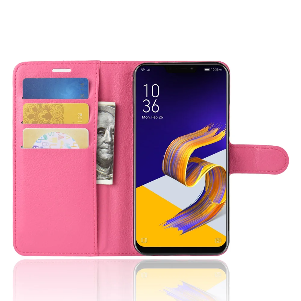 ZB555KL кожаный чехол для ASUS ZenFone Max M1 ZB555KL, кошелек для телефона, флип-чехол из искусственной кожи для ASUS ZenFone Max M1 ZB555KL X00P