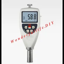 Shore твердости Durometer метр ЖК-дисплей воск чувствовал кожи гибкое полиакрилы резиновую