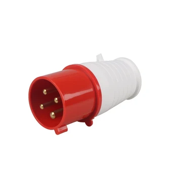 

5PCS 16A 3 Pole connector Industrial male&female plugs SF-014waterproof IP44 380-415V~3P+E