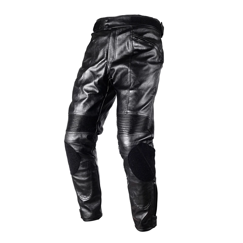 100% Waterproof DUHAN Motorcycle protective gear PU Leather Pants ...