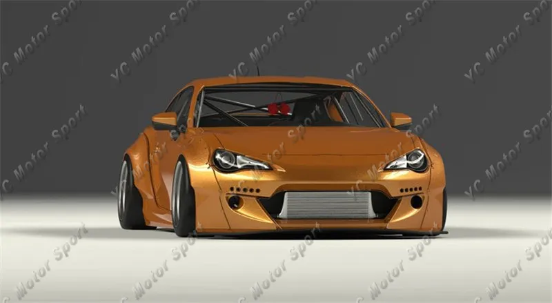 GT86 FT86 ZN6 FRS BRZ ZC6 Greddy X Rocket Bunny Ver.2 Style Body Kit FRP (21)