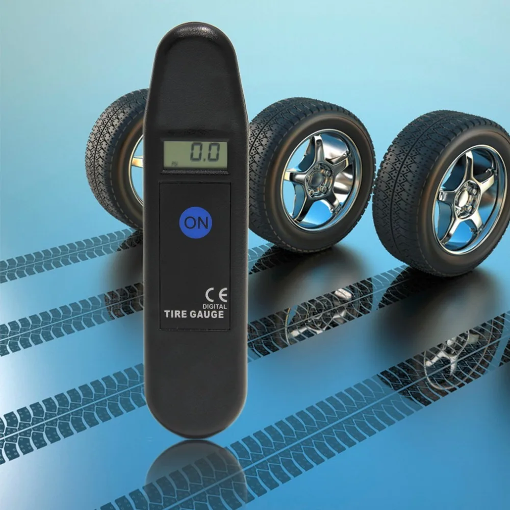 Automobiles Mini New Digital LCD Motocycle Tyre Pressure Gauge Car Styling Maintenance.Digital HOT | Автомобили и мотоциклы