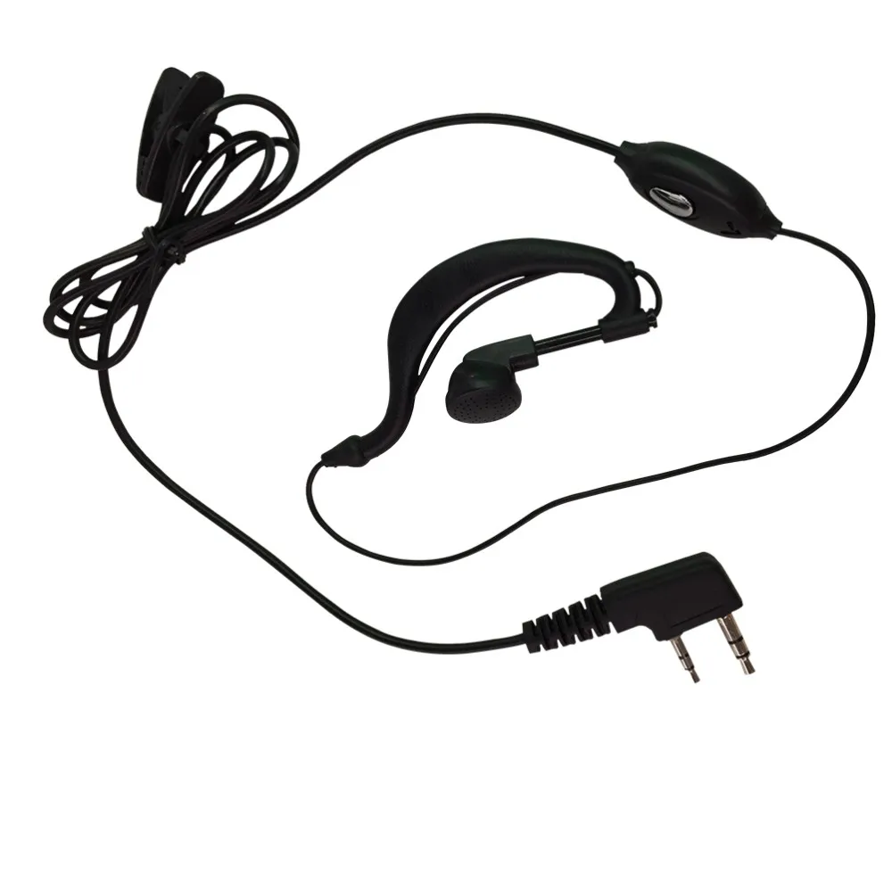Mic Headset  earphone for Baofeng UV-5R UV 5R UV-5RE UV-B5 BF-888S UV-3R UV-100 UV82 Walkie Talkie dualband radio headphone (6)