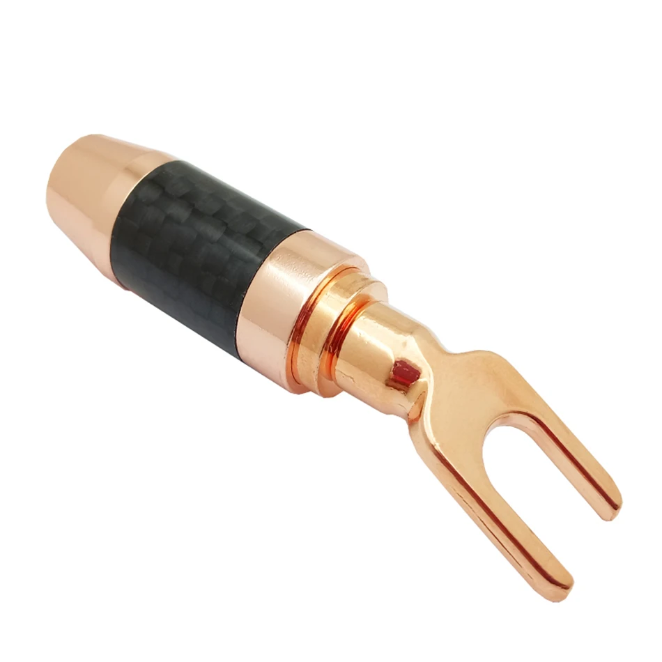 Plugue Banana Conector Speaker Amplificador de Áudio
