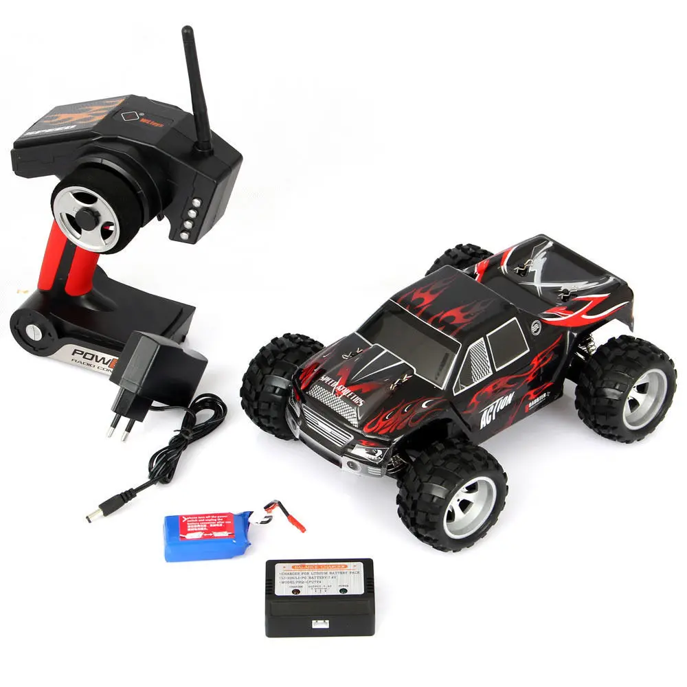 Racing Truck Wltoys A979 RC Car 4WD 2.4Gh Electric 1/18 Scale RTR Car