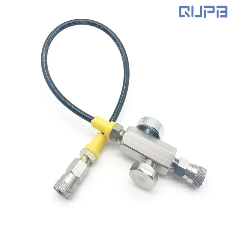 Новая станция клапанов для пейнтбола PCP из нержавеющей стали 4500psi|Пейнтбольные