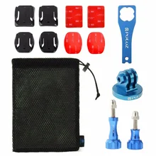 Action Cameras Accessories Set 13 in 1 of Gopro Accessories Kit Mounts for GoPro HERO 4 Session / 4/3 + / 3/2/1 SJ4000 / SJ5000