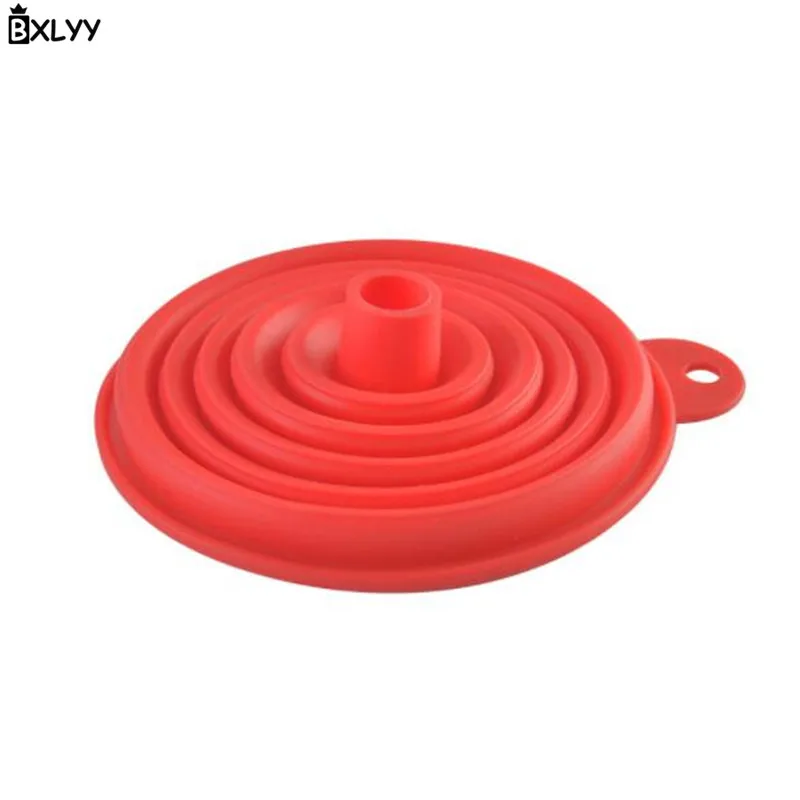 

BXLYY Collapsible Silicone Funnel Large Multi-function Portable Liquid Dispenser Kitchen Accessories Kitchen Gadgets Cooking.8z
