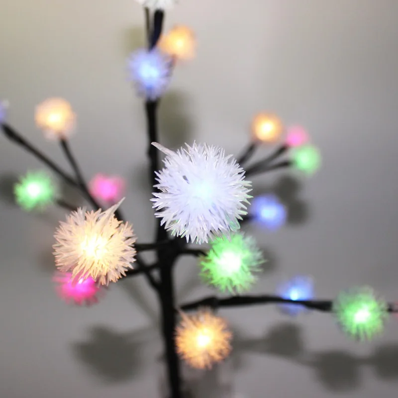 20LED Outdoor Solar Garden Stake Light Artificial Branch Lamp Decorative Fairy Light Garden Patio Backyard Decoration