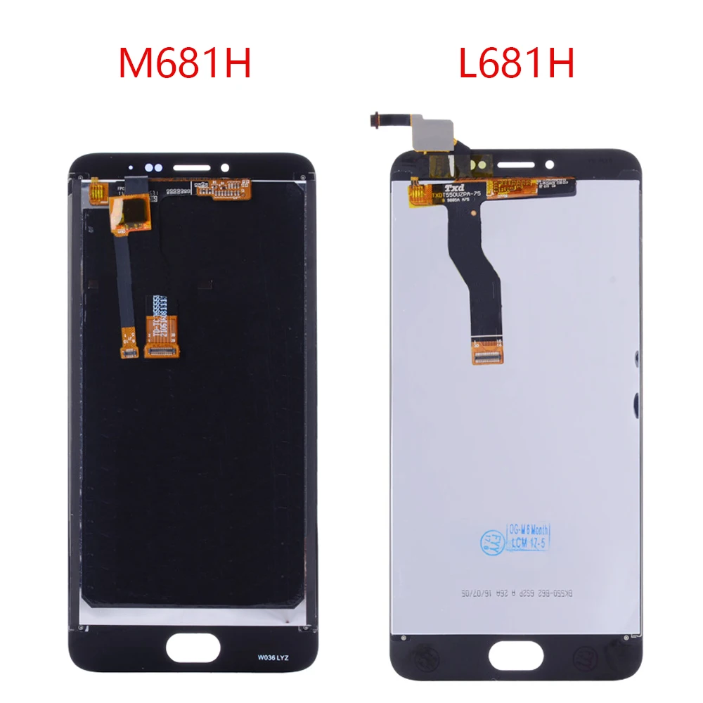 Sinbeda 5 ''LCD для Meizu M3 Note LCD дисплей кодирующий преобразователь сенсорного экрана