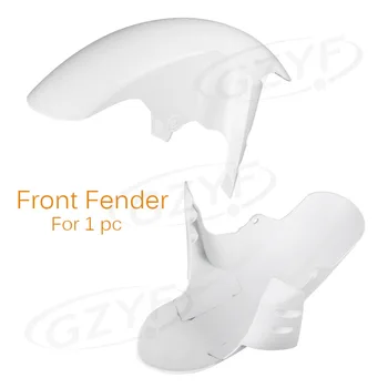

Unpainted White Front Wheel Fender Mudguard Splash Extension Extender Fairing Cover For Yamaha YZF R1 YZF-R1 2002 2003 Body Kit