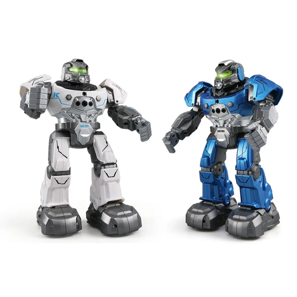 

JJRC RC Robot Xmas Education Gift Toys Auto Follow Sing Dance Intelligent Program Gesture Sensor Pop Science Colorful Lights