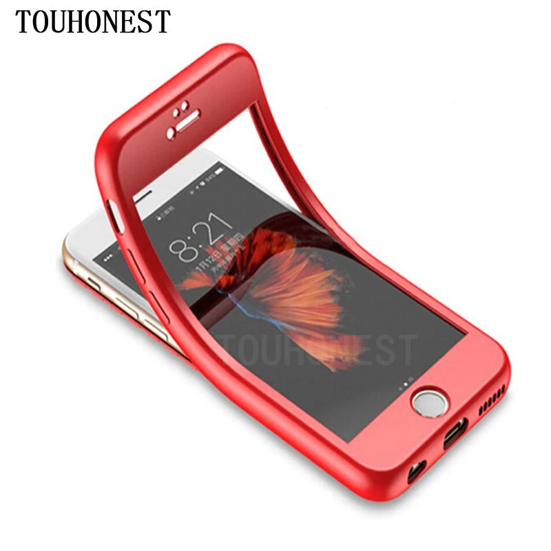 For iPhone 8 5 5s SE cover Rubber Silicone Soft Phone Case For iPhone X 6 6s 7 8 Plus XS Max XR Cases 360 Full Protection Case iphone se clear case