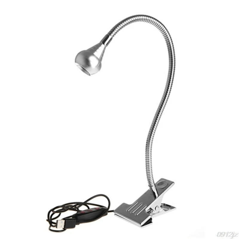 

Reading LED Light Lamp Lecture European USB LED Clip-on Beside Lit Lamp Bed Desk Light Flexible New New Drop ship LS'D Tool