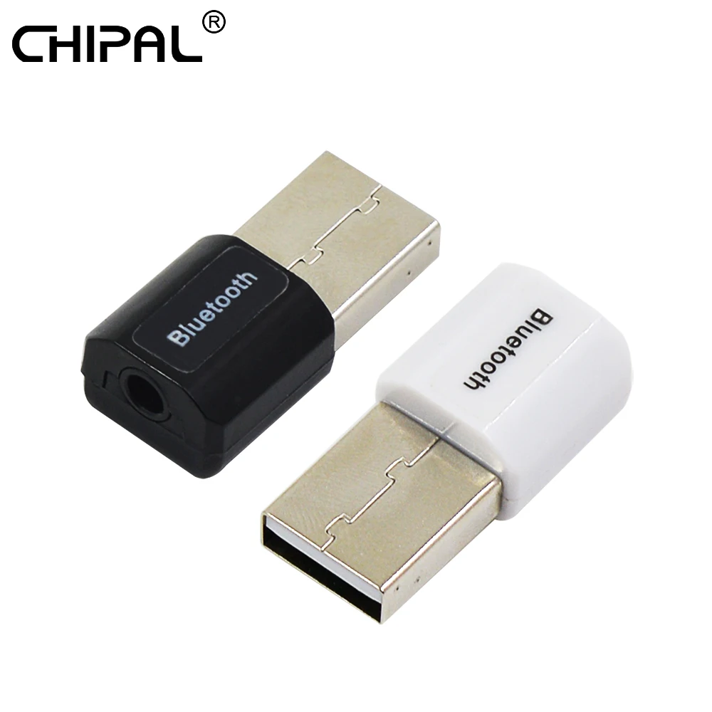 CHIPAL Mini USB Bluetooth Audio AUX Car Receiver Adapter 3.5mm Wireless Portable Speakers Music Receptor For Multmedia Sound | Электроника