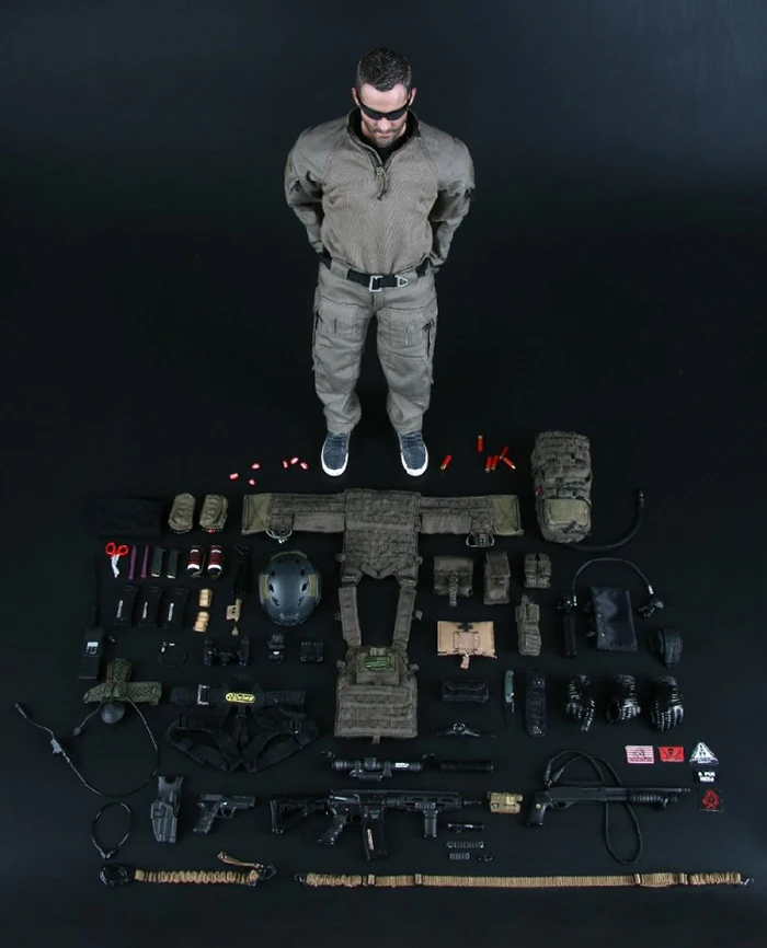 MMS900 масштаб 1/6 коллекционный полный комплект новый Американский флот печать в