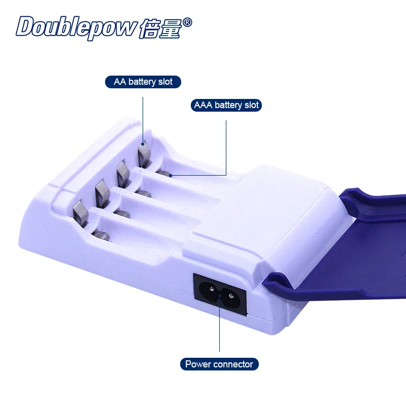 4 слота doulepow DP-K209 lcd Интеллектуальное Быстрое зарядное устройство для 1,2 V AA/AAA Ni-MH/Ni-CD аккумуляторные батареи OEM приемлемо