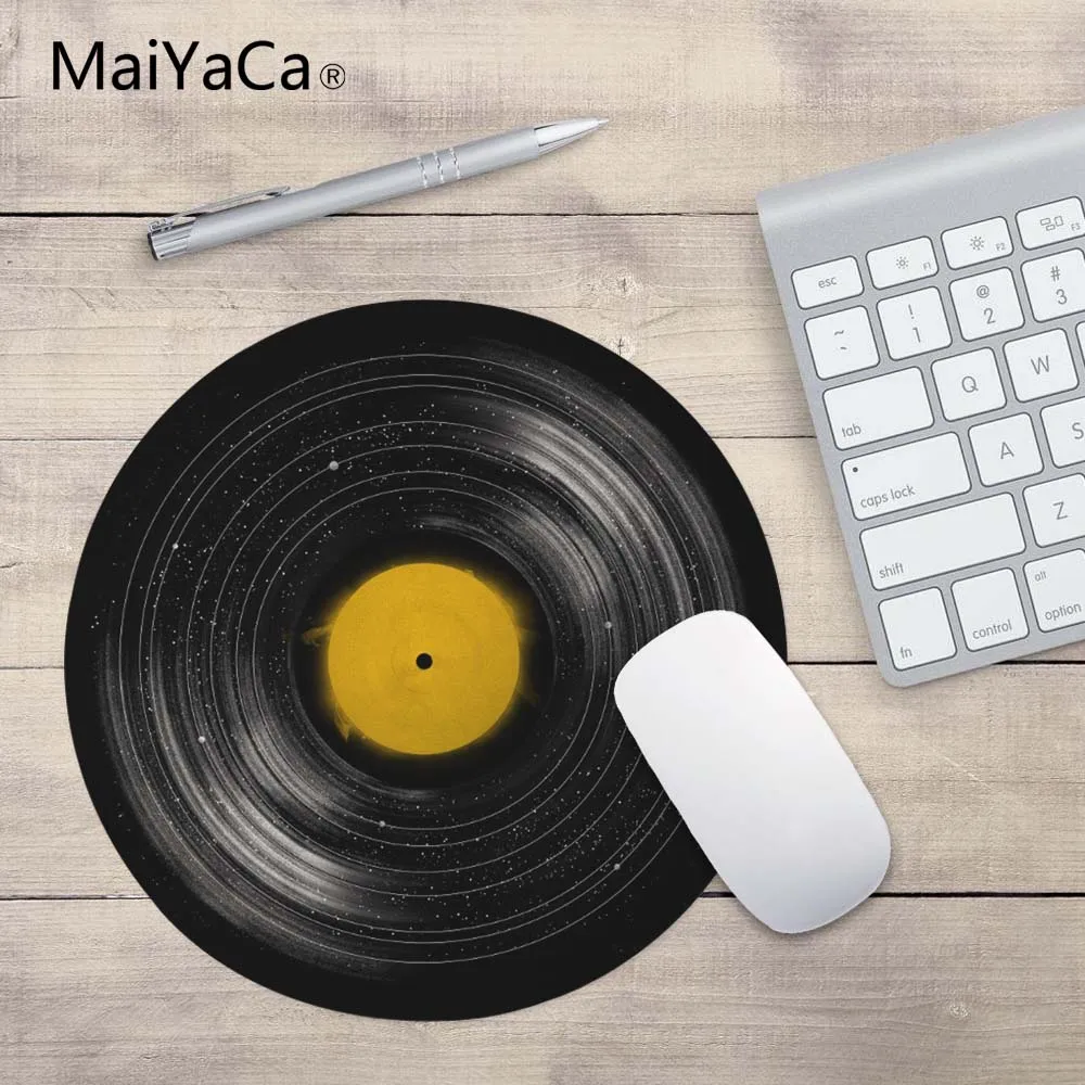 MaiYaCa sound system prints Mouse Pad Small Size Round Gaming Non-Skid Rubber Pad MaiYaCa sound system prints Mouse Pad Small Size Round Gaming Non-Skid Rubber Pad