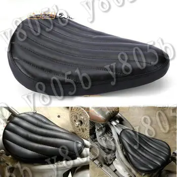 

Chopper Cruisers Leather Solo Spring Seat For Honda Shadow Spirit Sabre Aero ACE Steed VLX 400 600 1100 DLX VTX1300 1800 Magna