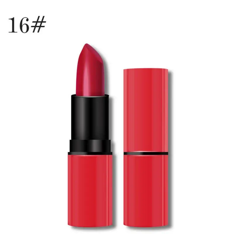 New Lipstick Matte Waterproof Velvet Lip Stick 8 Colors Sexy Red Brown Pigments Makeup Matte Lipsticks Beauty Lips - Цвет: 05