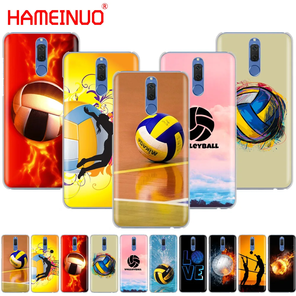 

HAMEINUO Fire Volleyball sport water phone Case for Huawei NOVA 2 2S 3e PLUS LITE p smart 2018 enjoy 7s mate 7 8 9 10 pro