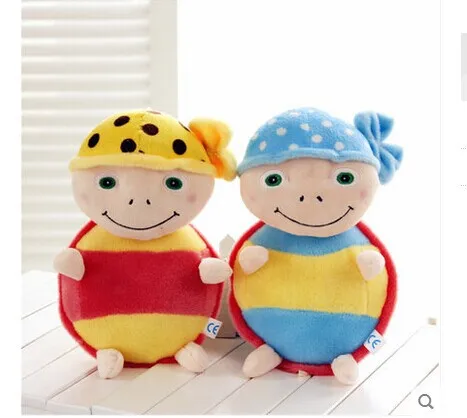 

about 20cm coloured turtle plush toy tortoise doll one lot/ 8 pieces toys ,Christmas gift t8894