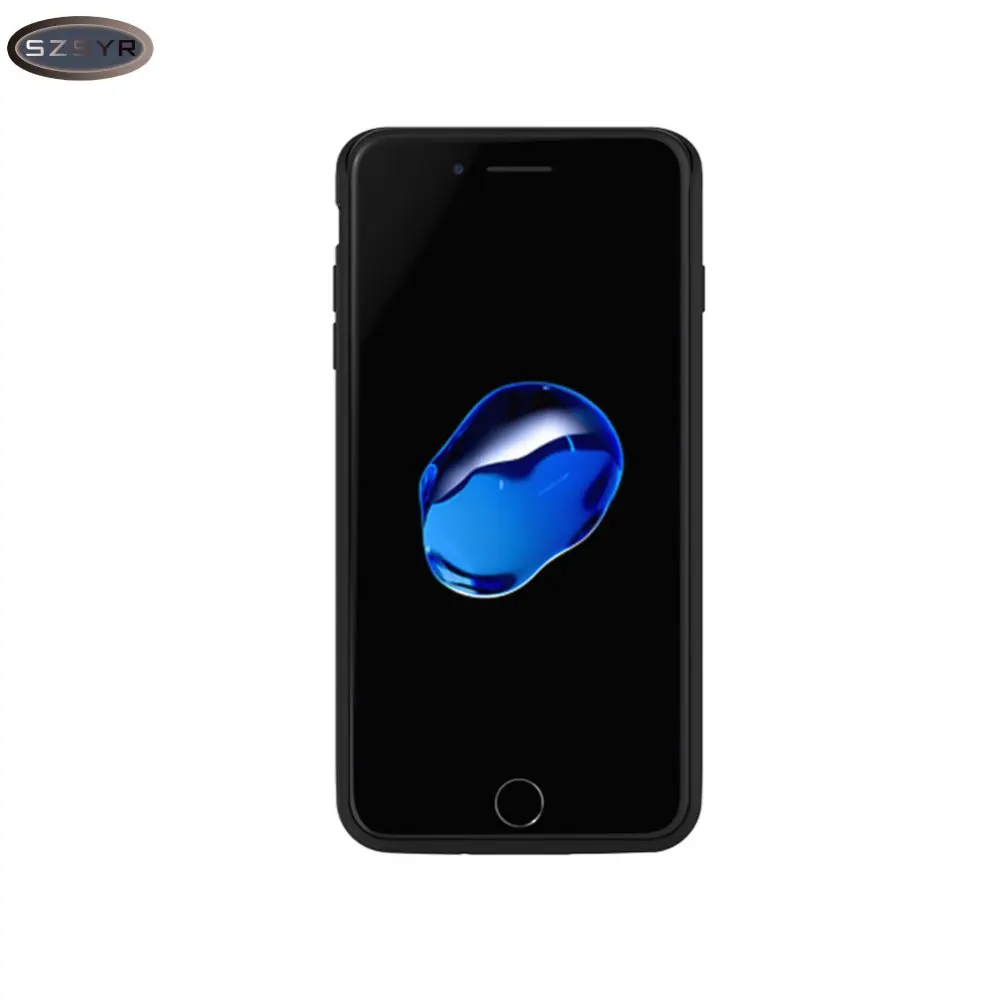 

Battery Case for iPhone 7500mah Battery Backup External Charger Case for iPhone7 plus Silicon Case Power Bank Freeshipping