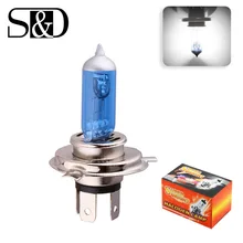 H4 100 Вт 12 В галогенные лампы Супер яркий противотуманный светильник s Высокая мощность лампа фары автомобиля Автомобильный светильник источник drl Авто 6000K парковка