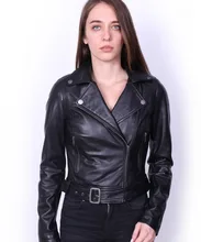 VAINAS Brand Women Genuine leather jacket for women Real leather jacket Motorcycle jackets Biker jackets Nelly VAINAS Brand Women Genuine leather jacket for women Real leather jacket Motorcycle jackets Biker jackets Nelly