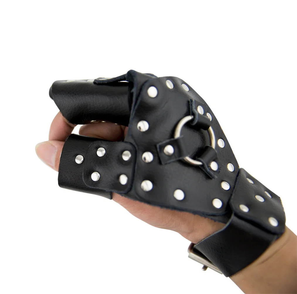 

Hunting Protective Gloves Slingshot Catapult Dart Archery Protective Hand Guard Gloves Hunting Fishing Shooting Left/Right Hand