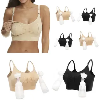 

New Women Maternity Pregnancy Clothing Baby Feeding Breastpump Nursing Breastfeeding Underwear Bra Maternity Nursing Bras