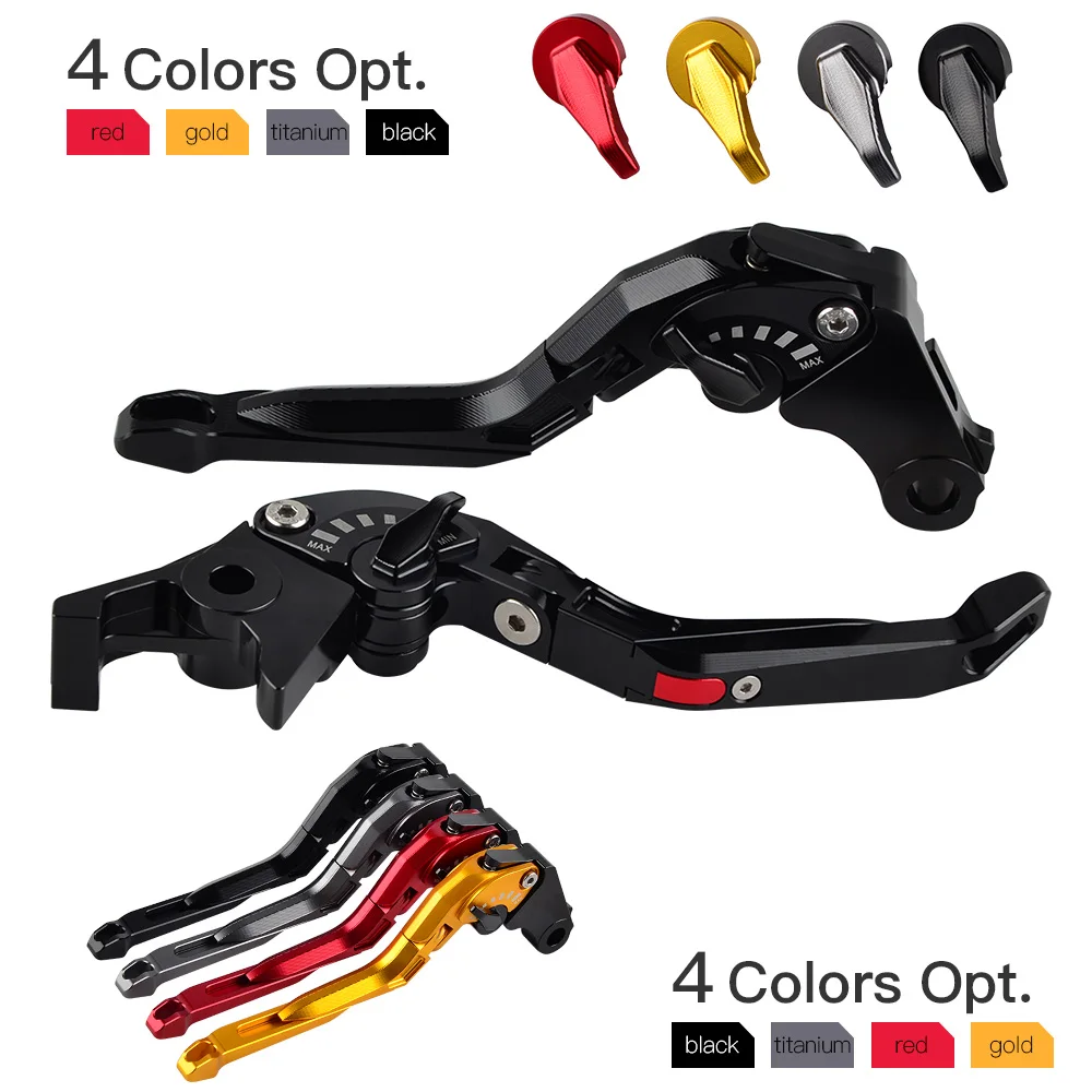 Motorcycle 5D Folding Extending Adjustable Racing Brake Clutch Levers