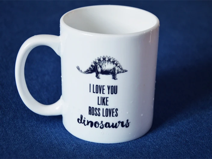New Friends Tv Show Series White Ceramic Coffee Tea Cup Mug I Love You Like Ross Loves Dinosaurs Cup Mug Coffee Tea Cuptea Cup Aliexpress