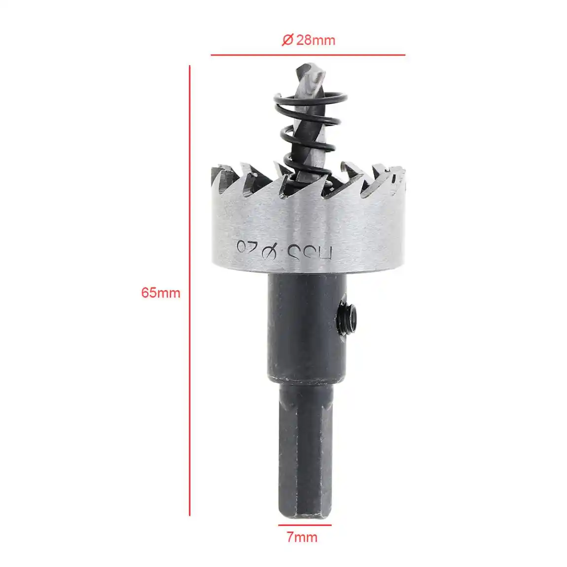 28mm HSS Hole Saw Cutter Drill Bits for Metal Iron plate Channel steel Alloy New