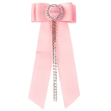 Милый Kawaii Европейский твердый хлопковый тканевый галстук Женская нарядная рубашка платье ткань кристалльное с кисточкой бантом Воротник Duftgold