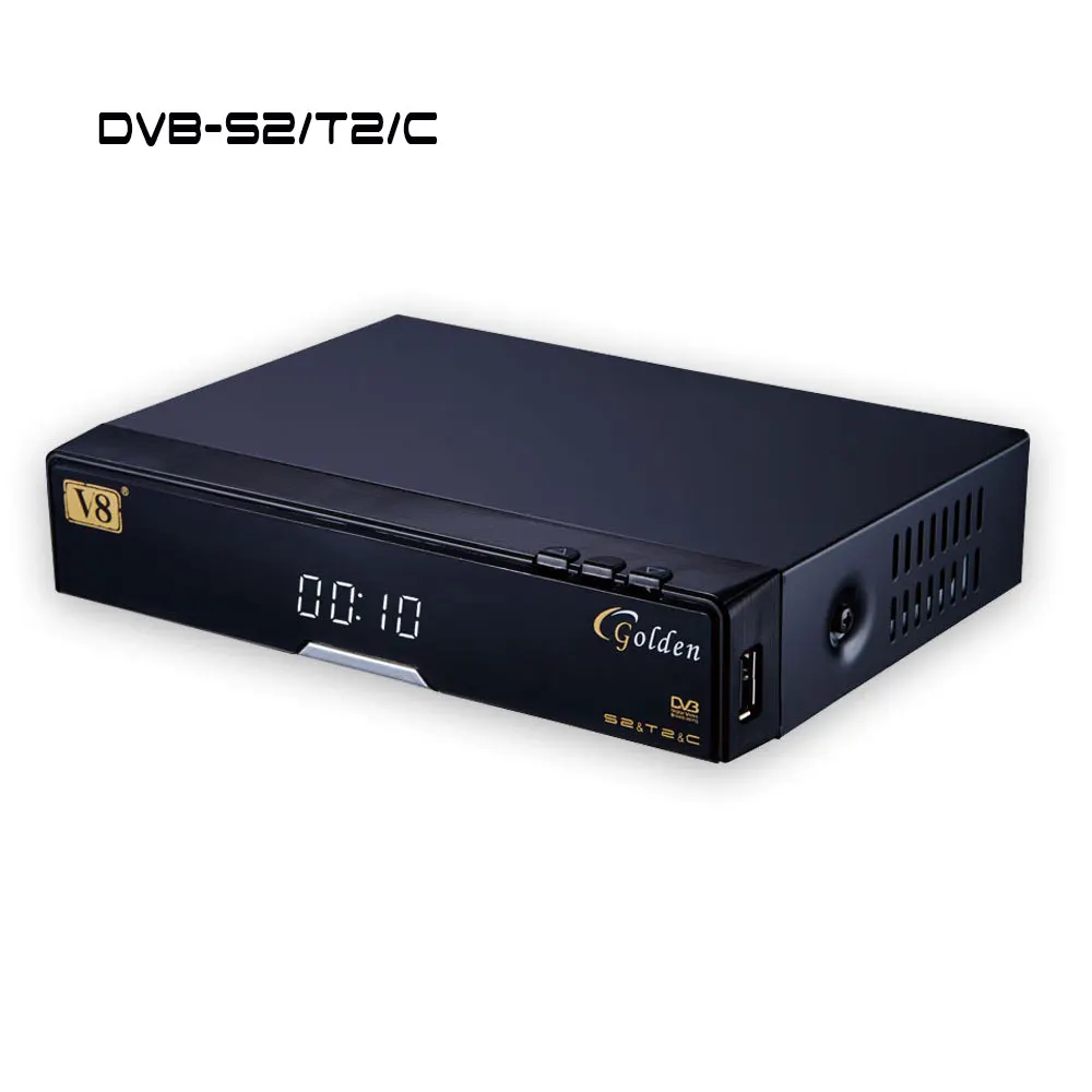 Digital Satellite font b TV b font font b Receiver b font V8 golden instead of