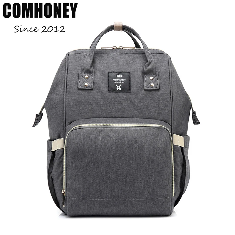 

Baby Care Bags For Mom Diaper Backpack Upgraded Fashion Mother Changing Maternity Nursing Bag Baby Stroller 40*25*16CM