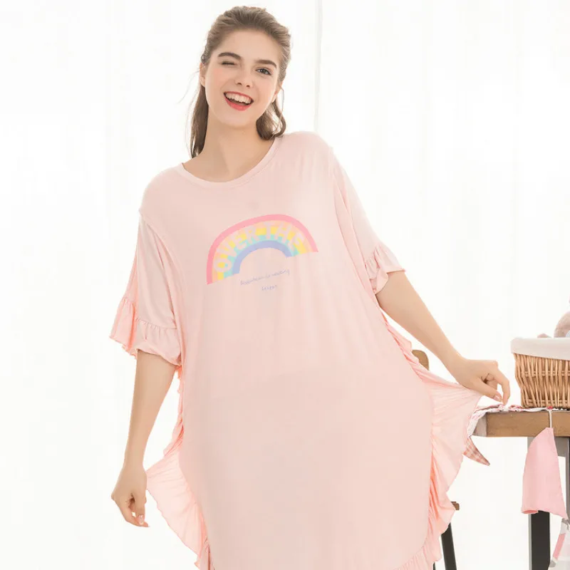 

2019 Summer New Maternity Dress Modaier Short-sleeved Nursing Home Dress Pregnancy Dress Clothes Women Outwear Casual Maxi
