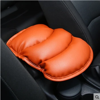 

Car-styling PU Leather Car Armrests Cover Pad Mats For Volkswagen Jetta Tiguan POLO Passat CC Golf GTI R20 R36 EOS Scirocco